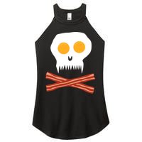 Eggs And Bacon Skull Women's Perfect Tri Rocker Tank