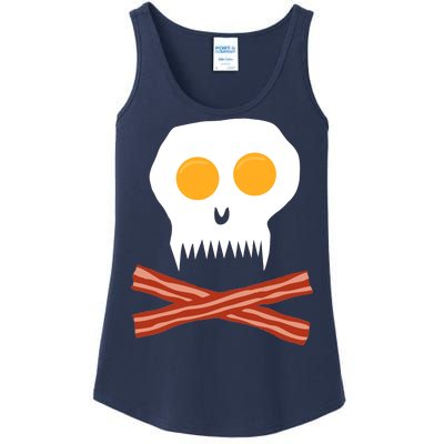 Eggs And Bacon Skull Ladies Essential Tank