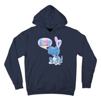 EGGS-Cellent! Cute Easter T-Rex Hoodie