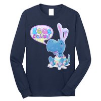 EGGS-Cellent! Cute Easter T-Rex Long Sleeve Shirt