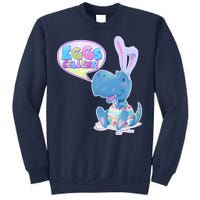 EGGS-Cellent! Cute Easter T-Rex Sweatshirt