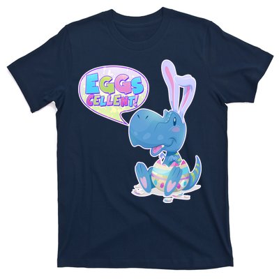 EGGS-Cellent! Cute Easter T-Rex T-Shirt