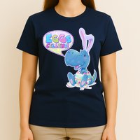 EGGS-Cellent! Cute Easter T-Rex T-Shirt