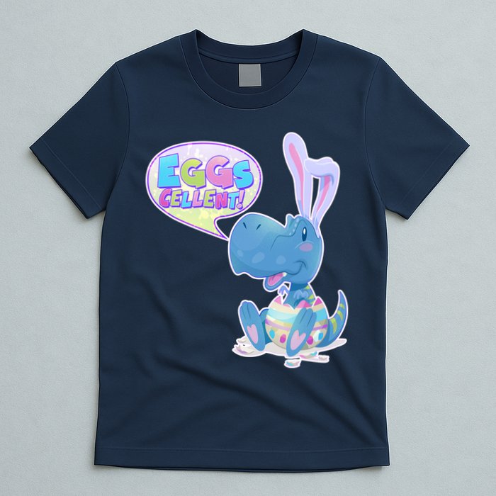 EGGS-Cellent! Cute Easter T-Rex T-Shirt