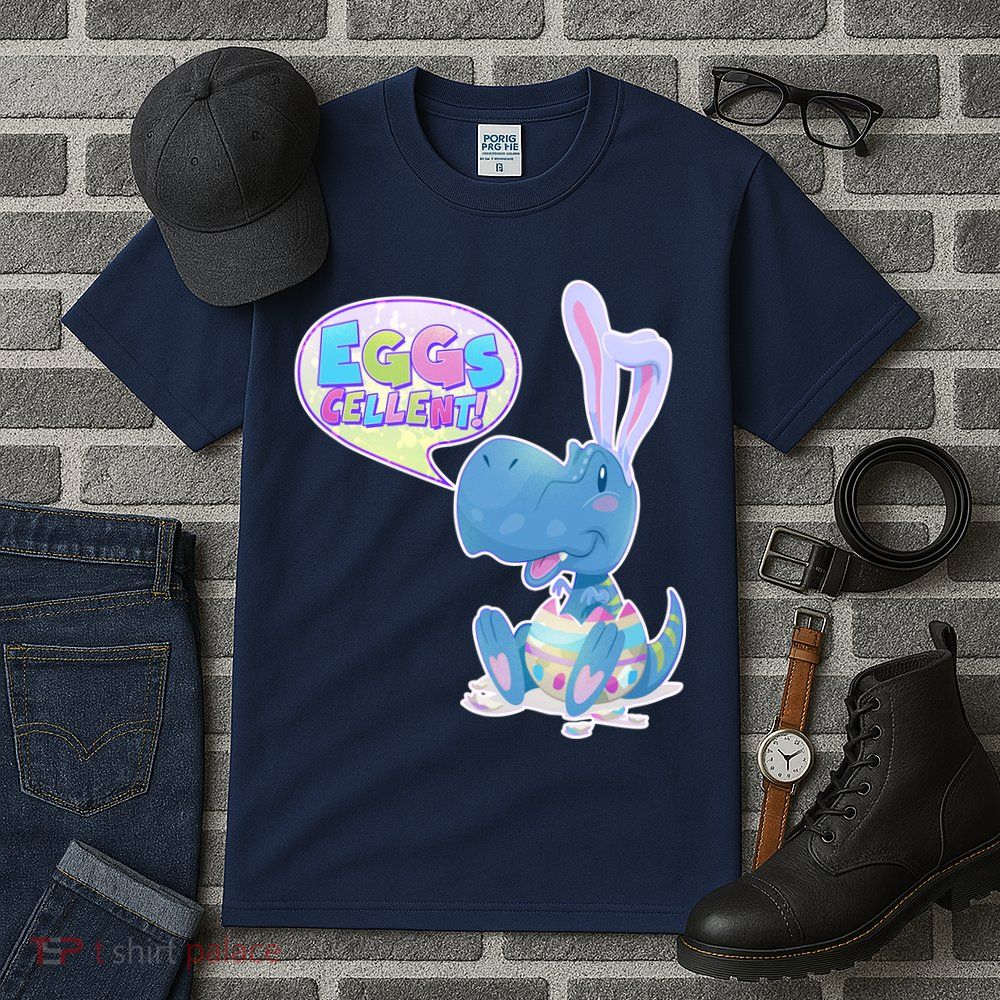 EGGS-Cellent! Cute Easter T-Rex Tall T-Shirt