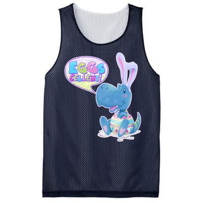 EGGS-Cellent! Cute Easter T-Rex Mesh Reversible Basketball Jersey Tank