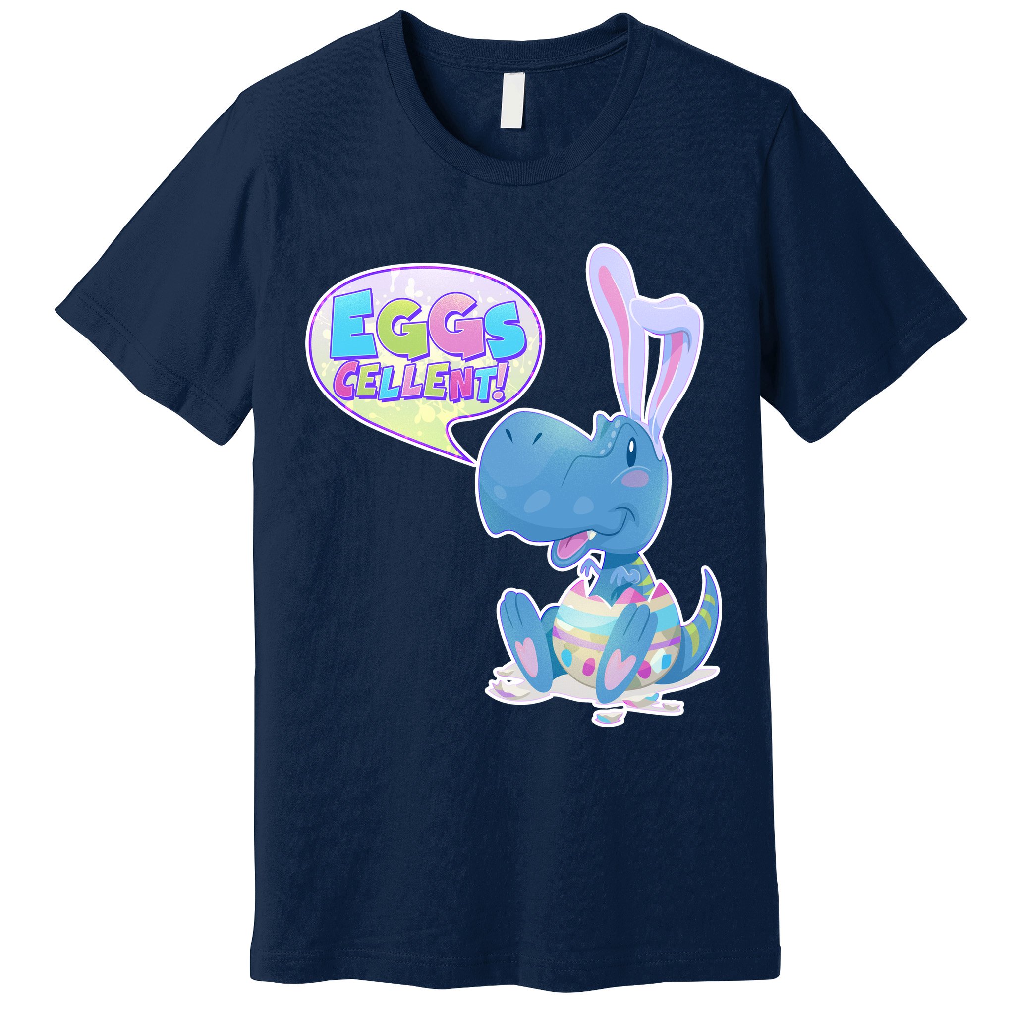 EGGS-Cellent! Cute Easter T-Rex Premium T-Shirt