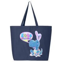 EGGS-Cellent! Cute Easter T-Rex 25L Jumbo Tote