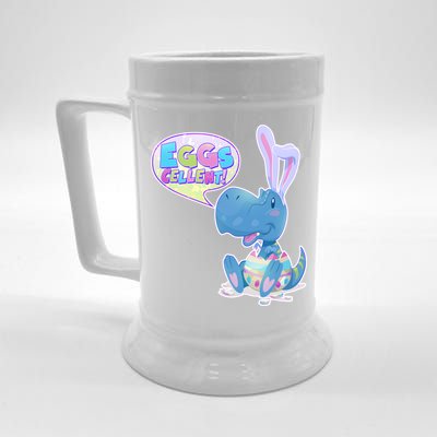 EGGS-Cellent! Cute Easter T-Rex Beer Stein