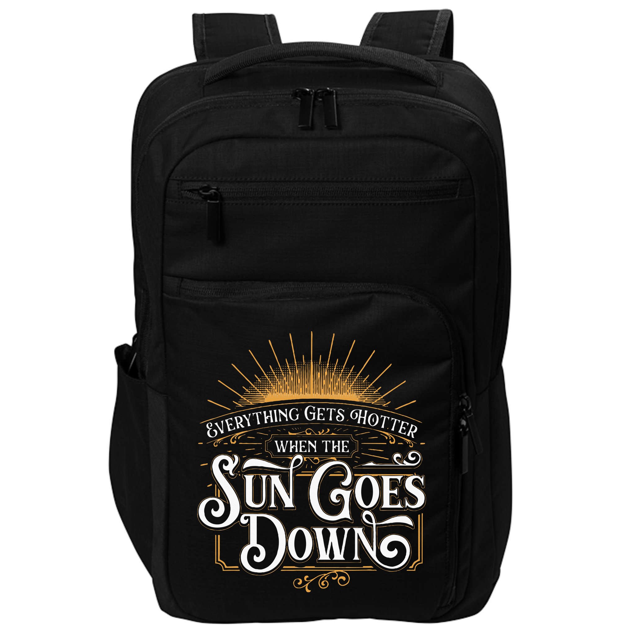 Everything Gets Hotter When The Sun Goes Down Country Music Impact Tech Backpack