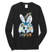 Easter Gamer Happy Easter Gamer Easter Gaming Easter Controller Long Sleeve Shirt