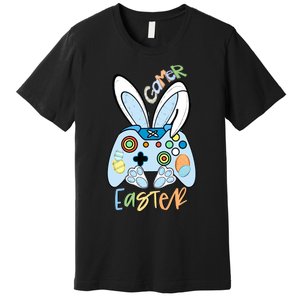 Easter Gamer Happy Easter Gamer Easter Gaming Easter Controller Premium T-Shirt