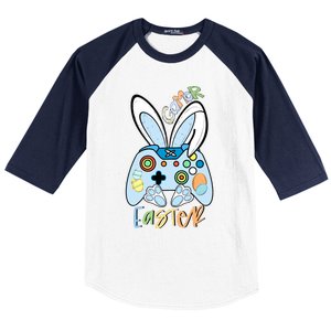 Easter Gamer Happy Easter Gamer Easter Gaming Easter Controller Baseball Sleeve Shirt