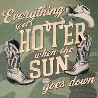 Everything Gets Hotter When The Sun Goes Down Country Music Legacy Tie Dye Trucker Hat