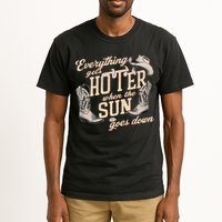 Everything Gets Hotter When The Sun Goes Down Country Music Tall T-Shirt