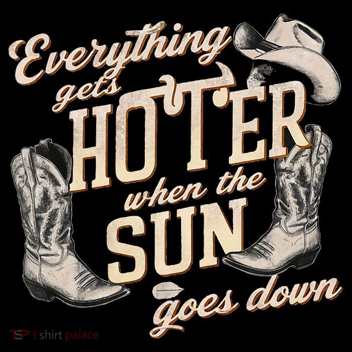 Everything Gets Hotter When The Sun Goes Down Country Music Kids T-Shirt