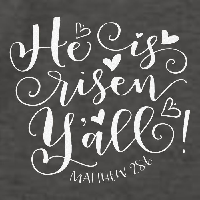 Easter Gifts He Is Risen Y'all Matthew 286 Vector Backpack