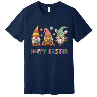 Easter Gnomes Happy Easter Eggs Premium T-Shirt