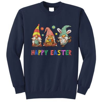 Easter Gnomes Happy Easter Eggs Tall Sweatshirt