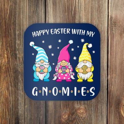 Easter Gnome Happy Easter With My Gnomies Coaster