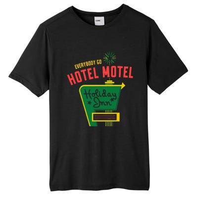 Everybody Go Hotel Motel Holiday Tall Fusion ChromaSoft Performance T-Shirt