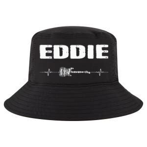 Eddie Guitar Heartbeat Music Guitarist Cool Comfort Performance Bucket Hat