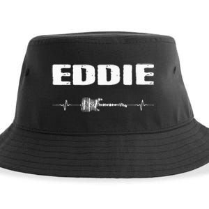 Eddie Guitar Heartbeat Music Guitarist Sustainable Bucket Hat