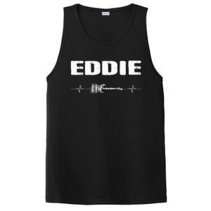 Eddie Guitar Heartbeat Music Guitarist PosiCharge Competitor Tank