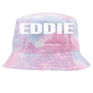 Eddie Guitar Heartbeat Music Guitarist Tie-Dyed Bucket Hat