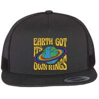 Earth Got It's Own Rings Pride Month Planet Flatbill Hat