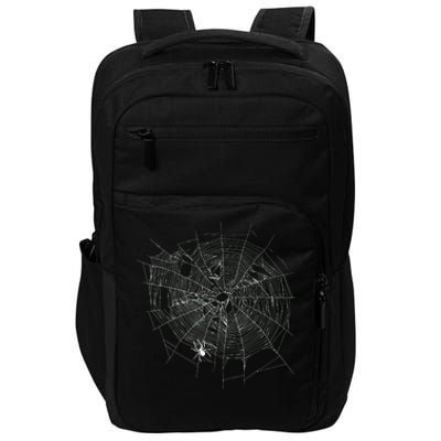 Entomologist Gift Idea Cobweb Spider Impact Tech Backpack