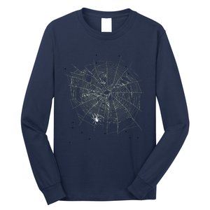 Entomologist Gift Idea Cobweb Spider Long Sleeve Shirt