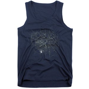 Entomologist Gift Idea Cobweb Spider Tank Top