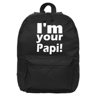 Eddie Guerrero Im Your Papi Funny 16 in Basic Backpack