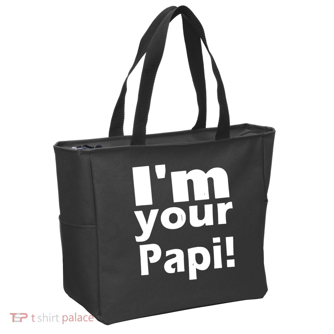 Eddie Guerrero Im Your Papi Funny Zip Tote Bag
