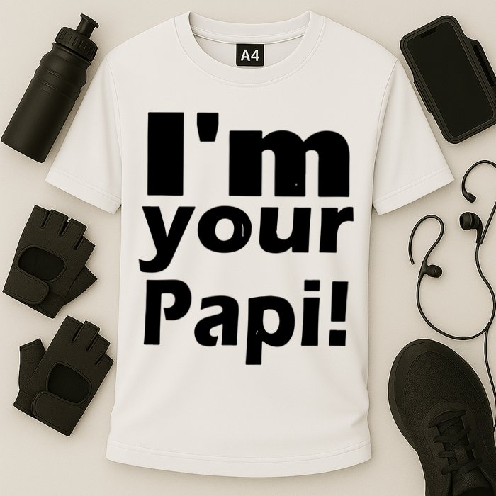 Eddie Guerrero Im Your Papi Funny Cooling Performance Crew T-Shirt
