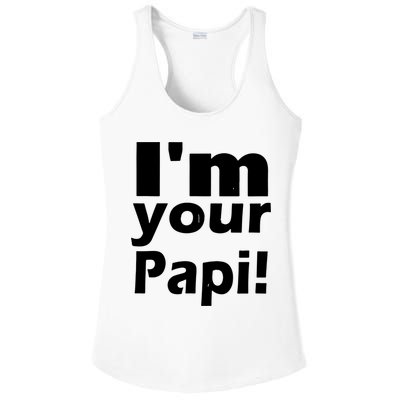 Eddie Guerrero Im Your Papi Funny Ladies PosiCharge Competitor Racerback Tank