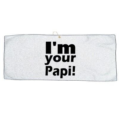 Eddie Guerrero Im Your Papi Funny Large Microfiber Waffle Golf Towel