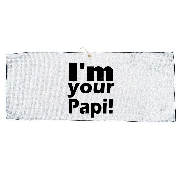 Eddie Guerrero Im Your Papi Funny Large Microfiber Waffle Golf Towel