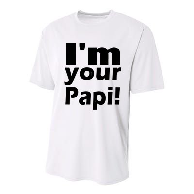 Eddie Guerrero Im Your Papi Funny Youth Performance Sprint T-Shirt