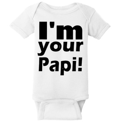 Eddie Guerrero Im Your Papi Funny Baby Bodysuit