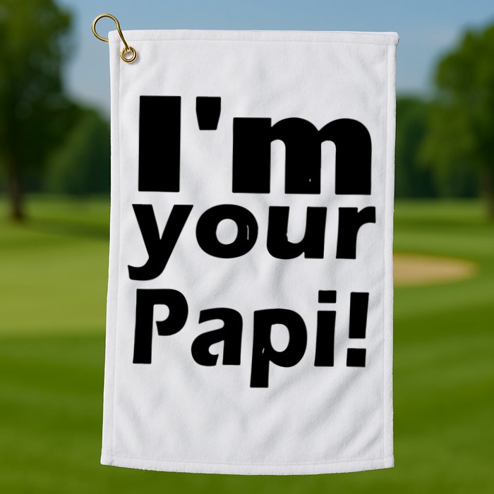 Eddie Guerrero Im Your Papi Funny Golf Towel