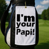 Eddie Guerrero Im Your Papi Funny Golf Towel