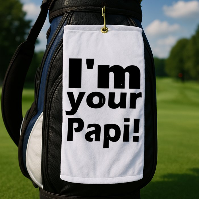 Eddie Guerrero Im Your Papi Funny Golf Towel