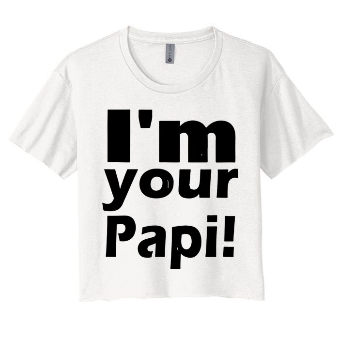 Eddie Guerrero Im Your Papi Funny Crop Top