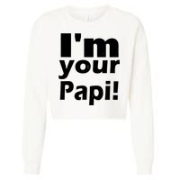 Eddie Guerrero Im Your Papi Funny Cropped Pullover Crew