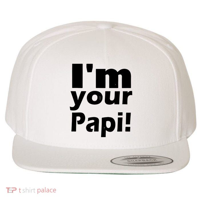 Eddie Guerrero Im Your Papi Funny Wool Snapback Cap