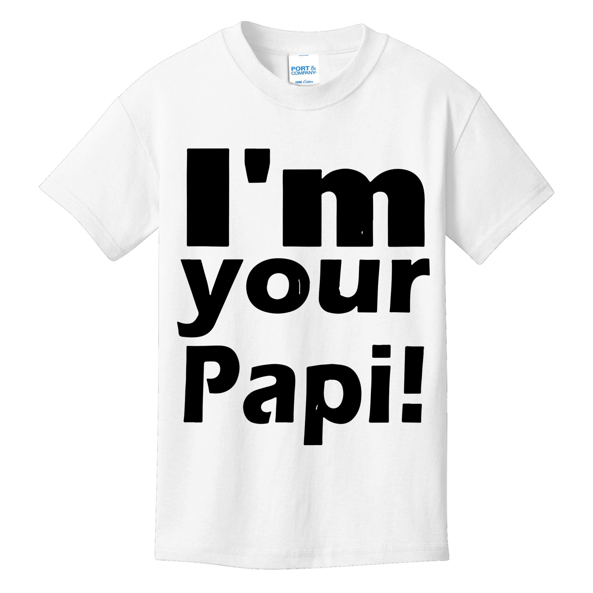 Eddie Guerrero Im Your Papi Funny Kids T-Shirt