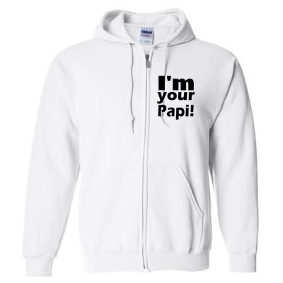 Eddie Guerrero Im Your Papi Funny Full Zip Hoodie