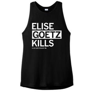 Elise Goetz Kills Elise Goetzinger Creighton Volleyball Ladies PosiCharge Tri-Blend Wicking Tank